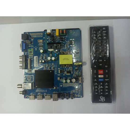 LED TV 4K Android Motherboard Universal SP63221.5 for 43 / 50 Inch