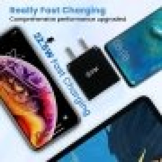 Mobile charger EVM-QC+PD P22 Enspeed Charger 22.5W QC+PD - EasySpares.in