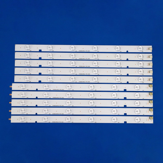 Led backlight strip for Toshiba 40 inch TV 12 (6+6) led 3V (4 PAIR SET)