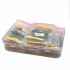ATYAI 500 pcs Assorted Mix Resistor Kit CFR 5%, 0.50W - 50 Values (10 pcs Each) 3 Color Band