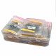 ATYAI 1000 pcs Assorted Mix Resistor Kit CFR 5%, 0.25W - 50 Values (20 pcs Each) 3 Color Band