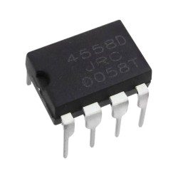 DIP-8 Pin JRC4558D Dual Operational Amplifier IC