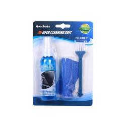 Screen Cleaning Gel, Hand Boss Super Cleaning Suit for LCD/LED Screen, 3-in-1 Kit (Gel, Brush, Wipe)