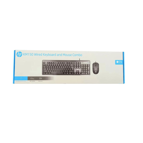 HP KM150 USB Wired Keyboard and Mouse Combo