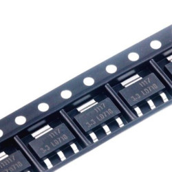 Ams1117/ Lm1117 Smd 3.3V - Sot-23 Package - Voltage Regulator Ic (5 pcs pack)