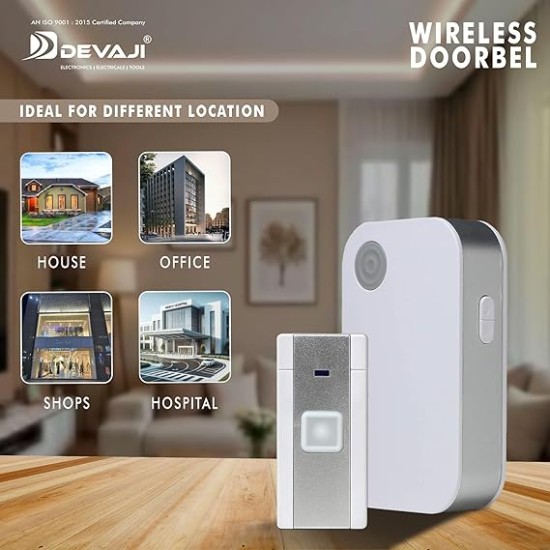DEWAJI Remote Bell D-561 Wireless Calling Door Bell