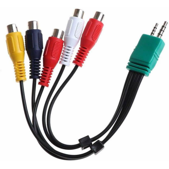 Audio Video AV Component Adapter Cable for LED LCD TV BN3901154W BN39-01154W 