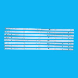 LED Backlight Strip for Thomson 55TH1000 55 Inch TV JL.D55051330 5 LED 3V (8 PCS Set)