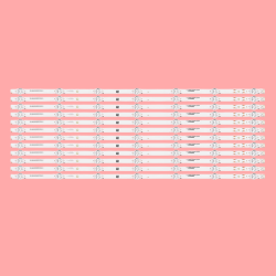LED Backlight Strip for Thomson / Metz 65 Inch TV 7 LED 3V (12 PCS Set) Q65H1100 65MUE760