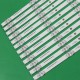 LED Backlight Strip for Thomson / Metz 65 Inch TV 7 LED 3V (12 PCS Set) Q65H1100 65MUE760