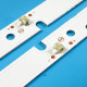 LED Backlight Strip for Haier 32 Inch TV (LE32B900M) - 6 LEDs 3V JL.D32061330-032BS-M_V02 (2-Piece Set)