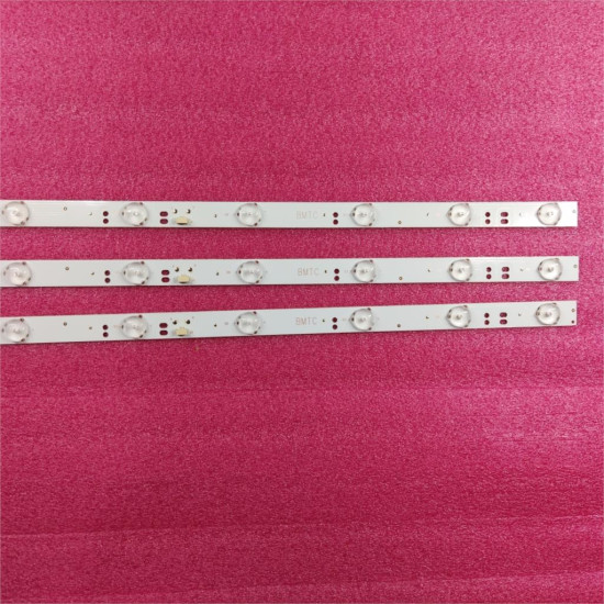 LED TV Backlight for Intex/Haier/VU/Philips 9 LED 3V for 32 Inch TV GC32D09-ZC14F-05 303GC315037 (3 pcs set)