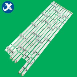 LED Backlight Strip for LG 42 Inch TV 5+4 LED (5 Pair Set) Model 42LB750T