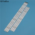 LED Backlight Strip for LG 43 Inch TV (43LJ625T-TB) - 7 LEDs (4+3), 3V (3 Pair Set)