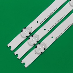 LED Backlight Strip for LG 43 Inch TV V16 ART3 2563 Rev2.3 9 LED (3 PCS Set)