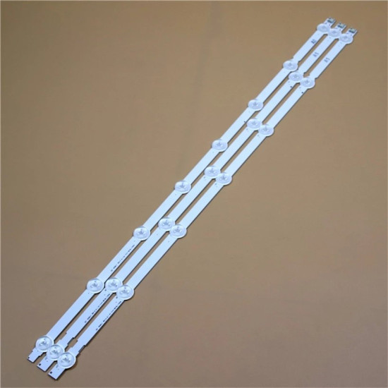 LED Backlight Strip for LG 32 Inch TV - 7 LEDs * 2, 8 LEDs * 1, 3V (A1 * 2, A2 * 1, 3-Piece Set)