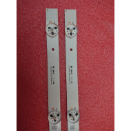 LED Backlight Strip for LLOYD 32 Inch TV L32N2 - 6 LEDs, 3V JL.D32061330-003BS-M (2-Piece Set) - EasySpares.in