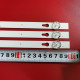 LED Backlight Strips for MI L43M5-AR 43 Inch TV 7 LED 3V (3 Pcs Set)