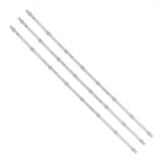 LED Backlight Strip for OnePlus  43Y1S Pro 43 Inches TV 43UD2A00 (RF-AZ430045SF30) (3 Pcs Set)