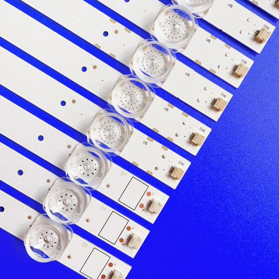 LED Backlight Strip for OnePlus 65UC1A00 65 Inch TV 5 LED 3V (12 PCS Set)
