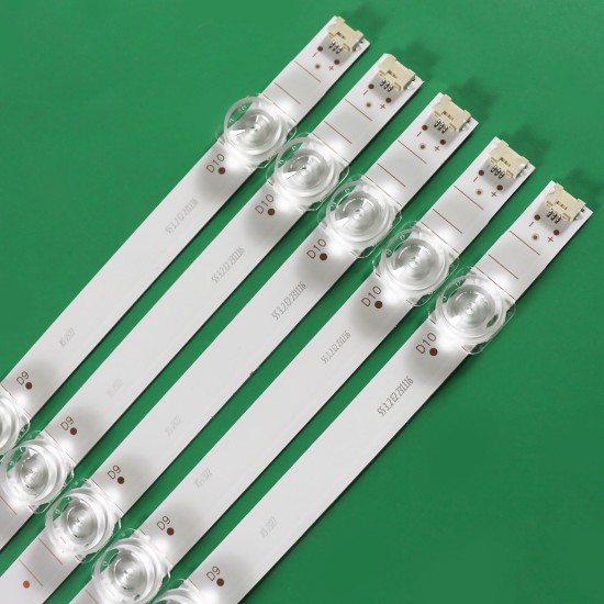 LED Backlight Strip for OnePlus 55UC1A00 55 Inch TV 10 LED (5 PCS Set) 5800-W55000-GP00