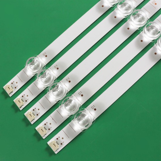 LED Backlight Strip for OnePlus 55UC1A00 55 Inch TV 10 LED (5 PCS Set) 5800-W55000-GP00