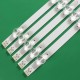 LED Backlight Strip for OnePlus 55UC1A00 55 Inch TV 10 LED (5 PCS Set) 5800-W55000-GP00