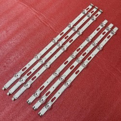 LED Backlight Strip for Samsung UA43TUE60FK 43 Inch TV JL.D430A1330 5+5 LED 3V (6 PCS Set)
