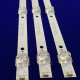 LED Backlight Strip 7 Lamp For Toshiba, Vu, Hisense 43 Inch TV JL.D42571330-003BS-M_V02 (3 Pcs Set)