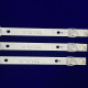 LED Backlight Strip 7 Lamp For Toshiba, Vu, Hisense 43 Inch TV JL.D42571330-003BS-M_V02 (3 Pcs Set)