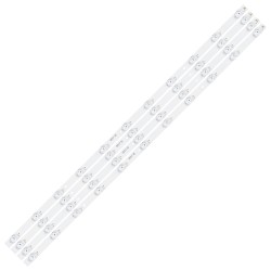 LED Backlight Strip for VU 43 Inch TV JL.D430B1235-324AS-M-V01 11 LED 4K Lens (4 PCS Set)