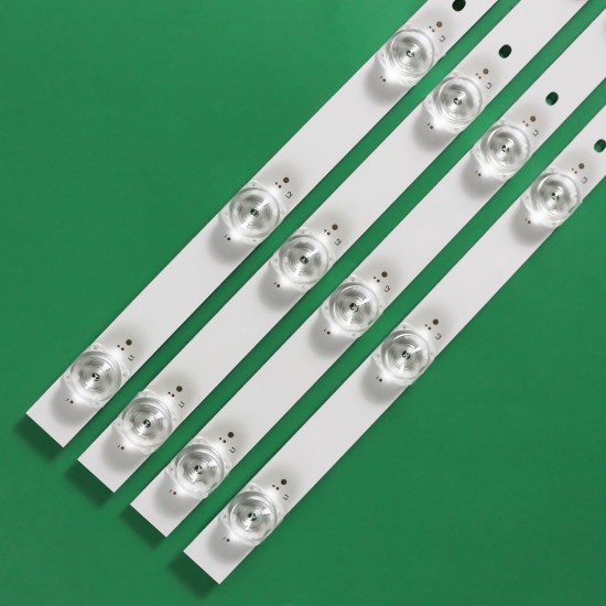 LED Backlight Strip for VU 43 Inch TV JL.D430B1235-324AS-M-V01 11 LED 4K Lens (4 PCS Set)
