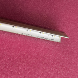 25 Edge LED Backlight Strips for Samsung 43 Inch TV with Metal Heatshrink (2 PCS Set L+R)