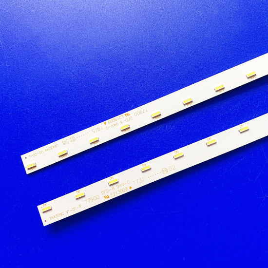 33 LED BACKLIGHT STRIP L+R FOR SONY 43 INCH TV 43W800G/2019 LB43044 V1_00_R / V0_00_L (2 PCS SET)