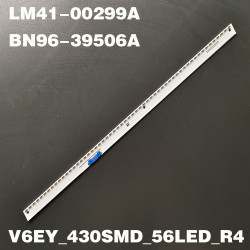 56 LED Backlight Strip for Samsung 43 Inch TV U6EY_430SM0_LED56_R3C16.02.203 (1 PCS in TV)