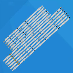 Samsung 55 Inch LED TV Backlight Strips – 3V, 7+5 LEDs (12 LED), 6 Pair Set – Compatible with UA55H6400AR (D4GE-550DCA-R3, D4GE-550DCB-R3)