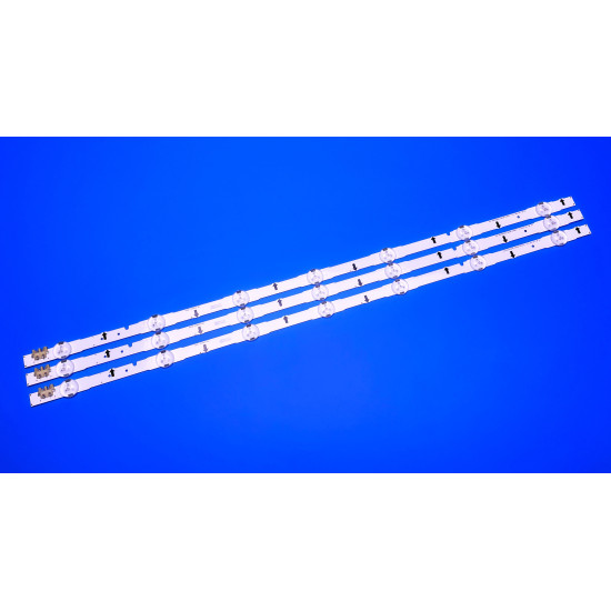 LED Backlight Strip for Samsung 32 Inch TV 7 LED 3V 2014SVS32HD_3228_07_REV1.3_131212 (3 PCS Set)