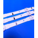 LED Backlight Strip for Samsung 32 Inch TV 7 LED 3V 2014SVS32HD_3228_07_REV1.3_131212 (3 PCS Set)