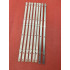 LED Backlight Strips for Intex 43 Inch TV 3 LED 6V k430wdc1 A1 (8 PCS SET)