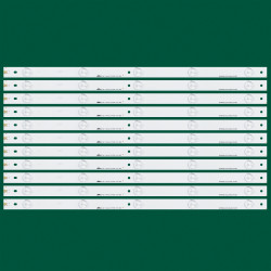 LED Backlight Strips for Lloyd 50 Inch TV 5 LED 3V 490mm Hisense_50_HD500DF-B53_11x5_3030C_5S1P (11 PCS Set)
