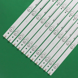 LED Backlight Strips for Lloyd 50 Inch TV 5 LED 3V 490mm Hisense_50_HD500DF-B53_11x5_3030C_5S1P (11 PCS Set)