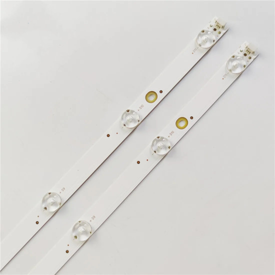 LED Backlight Strips for Onida/Intex/VU 43 Inch TV 11 LED 3V Small Lens GC43D11-ZC21FG-01 11S1P (4 PCS Set)