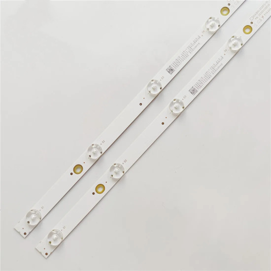 LED Backlight Strips for Onida/Intex/VU 43 Inch TV 11 LED 3V Small Lens GC43D11-ZC21FG-01 11S1P (4 PCS Set)