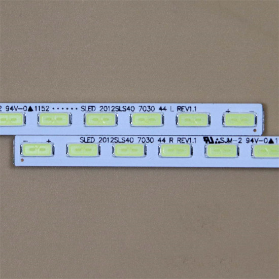 SONY 40 INCH TV 44 LED BACKLIGHT FOR KDL-40NX650 2012SL40-7030-44-R-REV1.1 (2 PCS SET L+R)