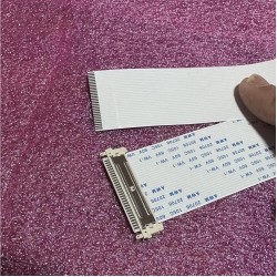 TV Flat LVDS Cable - 30 Pin, 1mm Pitch, 50cm Length