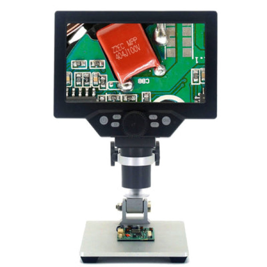 G1200 12mp Portable lcd Digital Microscope with 7 inch display