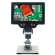 G1200 12mp Portable lcd Digital Microscope with 7 inch display