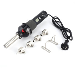 Hot Air Blower Heat Gun 8018LCD 220V 450W Bga Rework Soldering Station With 4 Bga Nozzles