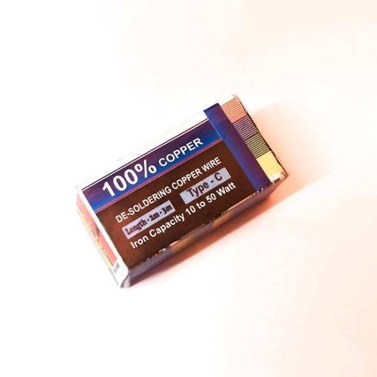 Kapoor De-Soldering Copper Wire 3Meter