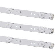 LED Backlight Strip 7 LED 3V, 24 Inch Long For 32 Inch TV (Generic)